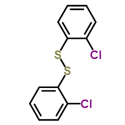 bis(2-chlorophenyl) disulfide structure