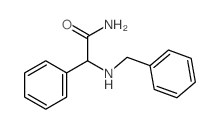 Benzeneacetamide, a-[(phenylmethyl)amino]-结构式