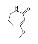4-methoxy-1,5,6,7-tetrahydro-azepin-2-one结构式