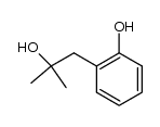 1-(2-hydroxyphenyl)-2-methyl-2-propanol Structure
