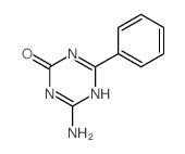 1,3,5-Triazin-2(1H)-one,4-amino-6-phenyl- Structure