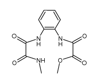 methyl ester of o-phenylene(N′-methyloxamide)(oxamic acid) Structure