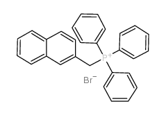(2-萘甲基)(三苯基)溴化膦结构式