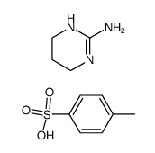 1,4,5,6-tetrahydro-pyrimidin-2-ylamine, toluene-4-sulfonate结构式