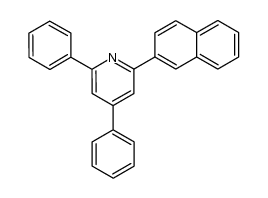 2-(2-naphthyl)-4,6-diphenylpyridine Structure