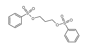 1,3-Propandiol-bis-benzolsulfonat Structure
