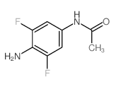 Acetamide,N-(4-amino-3,5-difluorophenyl)- Structure