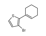 3-bromo-2-cyclohex-1-enyl-thiophene Structure