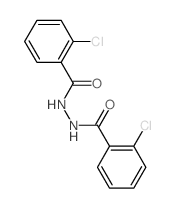 2-chloro-N-(2-chlorobenzoyl)benzohydrazide结构式