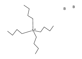 tetrabutylammonium μ-hydrohexahydrodiborate结构式
