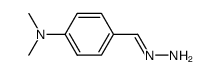 4-N,N-dimethylaminobenzaldehyde hydrazone Structure