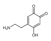 4-(2-Amino-ethyl)-5-hydroxy-[1,2]benzoquinone Structure