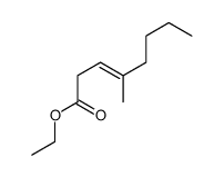 ethyl (Z)4-methyl-oct-3-enoate结构式