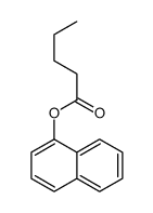 1-萘甲酸戊酯结构式