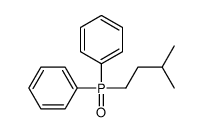 [3-methylbutyl(phenyl)phosphoryl]benzene结构式