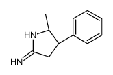 (2R,3R)-2-methyl-3-phenyl-3,4-dihydro-2H-pyrrol-5-amine Structure