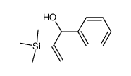 1-phenyl-2-(trimethylsilyl)-2-propen-1-ol Structure