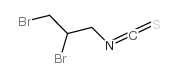 2,3-二溴异硫氰酸丙酯结构式