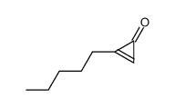 2-pentylcycloprop-2-en-1-one结构式