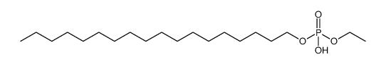 ethyl octadecyl phosphate Structure