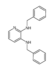2-nitro-3-benzylaminopyridine Structure