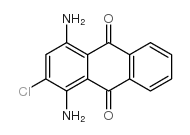 1,4-diamino-2-chloroanthracene-9,10-dione structure