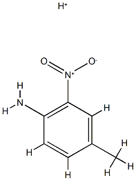 Benzenamine,4-methyl-2-nitro-,conjugate monoacid (9CI)结构式