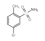 5-溴-2-甲基苯磺酰胺结构式
