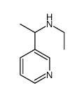 N-Ethyl-α-Methyl-3-pyridineMethanamine结构式