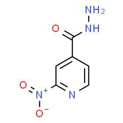 4-Pyridinecarboxylicacid,2-nitro-,hydrazide(9CI) Structure