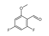 2,4-difluoro-6-methoxybenzaldehyde结构式