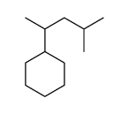 (1,3-Dimethylbutyl)cyclohexane Structure