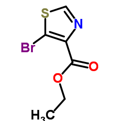 Ethyl 5-bromothiazole-4-carboxylate Structure