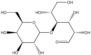 4-O-β-D-Galactopyranosyl-D-galactose Structure