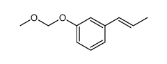 1-(methoxymethoxy)-3-(1-propenyl)benzene结构式