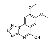 7,8-dimethoxy-1H-tetrazolo[1,5-a]quinazolin-5-one结构式