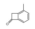 2-methylbicyclo[4.2.0]octa-1,3,5-trien-7-one结构式