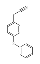Benzeneacetonitrile,4-(phenylthio)-结构式