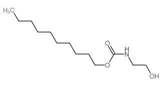 Carbamic acid,(2-hydroxyethyl)-, decyl ester (9CI)结构式