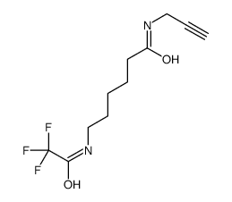 N-prop-2-ynyl-6-[(2,2,2-trifluoroacetyl)amino]hexanamide Structure