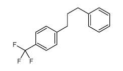 1-(3-phenylpropyl)-4-(trifluoromethyl)benzene结构式