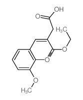 Butanedioic acid,2-[(2,3-dimethoxyphenyl)methylene]-, 1-ethyl ester结构式