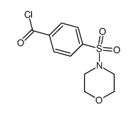 4-(morpholine-4-sulfonyl)-benzoyl chloride Structure