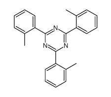 2,4,6-tris(2-methylphenyl)-1,3,5-triazine结构式