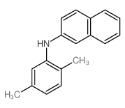 2-Naphthalenamine,N-(2,5-dimethylphenyl)-结构式