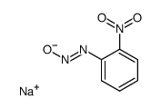 (E)-2-nitro-benzenediazo hydroxide, sodium-salt Structure