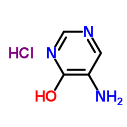 5-氨基嘧啶-4(3H)-酮盐酸盐结构式