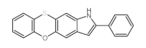 1H-[1,4]Benzoxathiino[2,3-f]indole, 2-phenyl- Structure