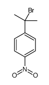 1-(2-bromopropan-2-yl)-4-nitrobenzene结构式