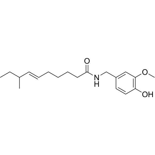 Homocapsaicin II Structure